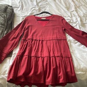 Altar’d State ruffle dress size M